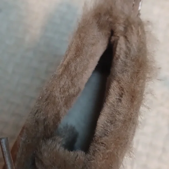 Women's UGG Lace Up Chestnut Wedge Bootie - Picture 5 of 8